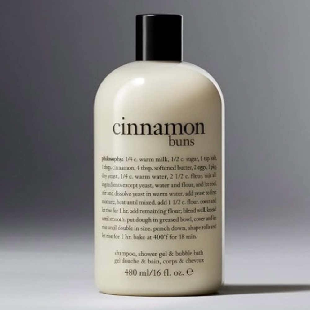 Philosophy Cinnamon Buns Scented Shower Gel, Shampoo & Bubble Bath